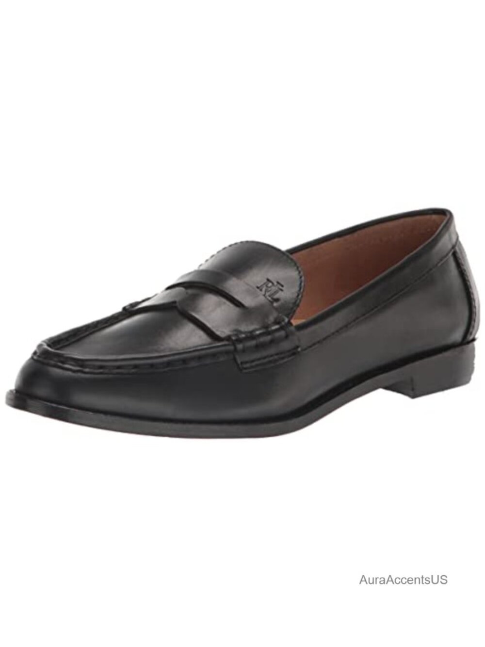 Wynnie Burnished Leather Loafers Slip-On Almond Toe Women's Work Loafer